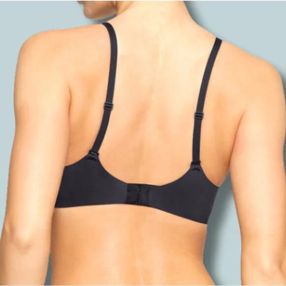 NEW SKIMS Onyx Fits Everybody Push Up Demi Bra Size 34DD - Picture 2 of 5